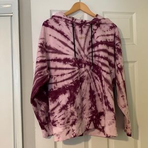 Womens medium DKNY purple hoodie